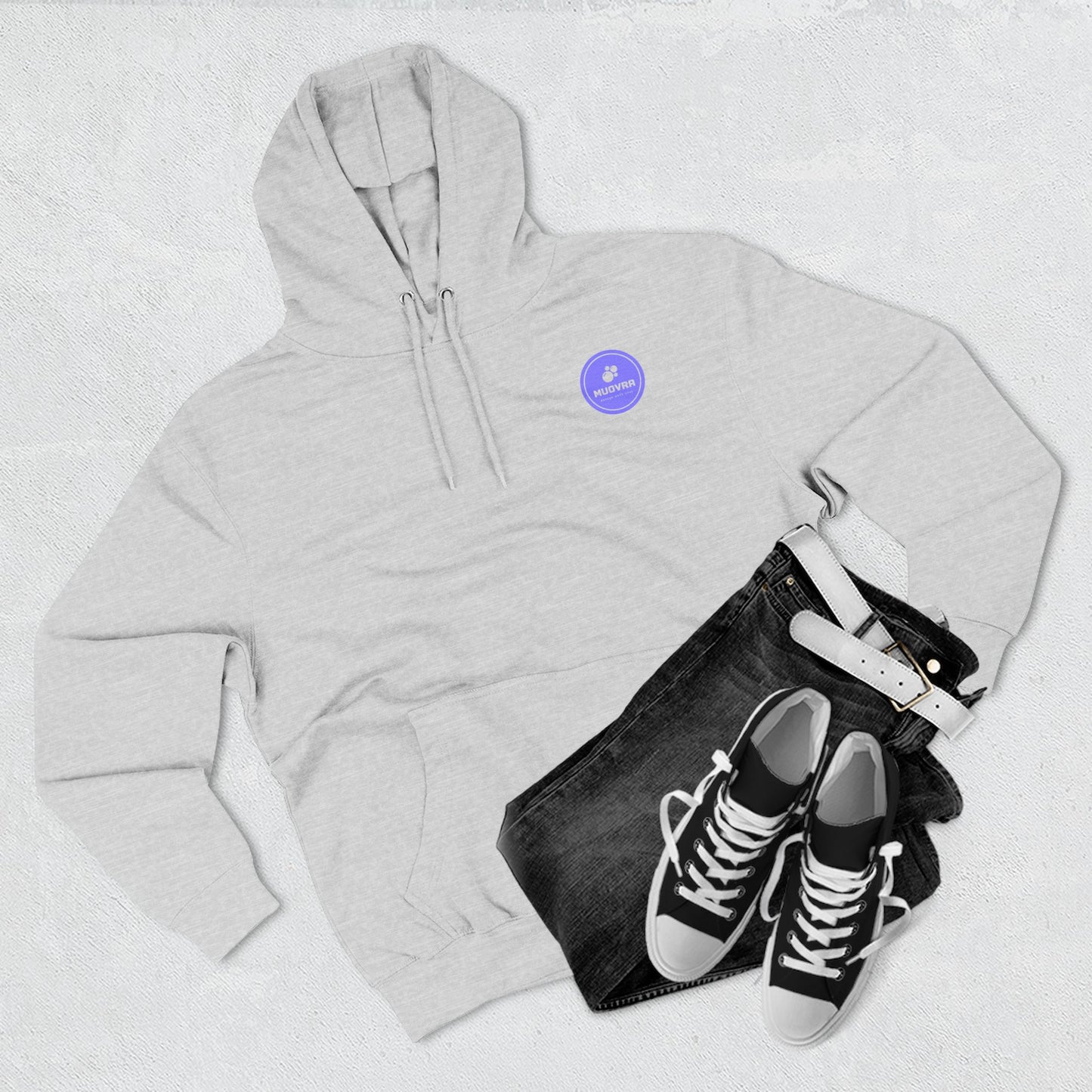 Cozy Three-Panel Fleece Hoodie | Soft Casual Wear for Relaxing, Gifts, Outdoor Activities, Fall Fashion, Comfort