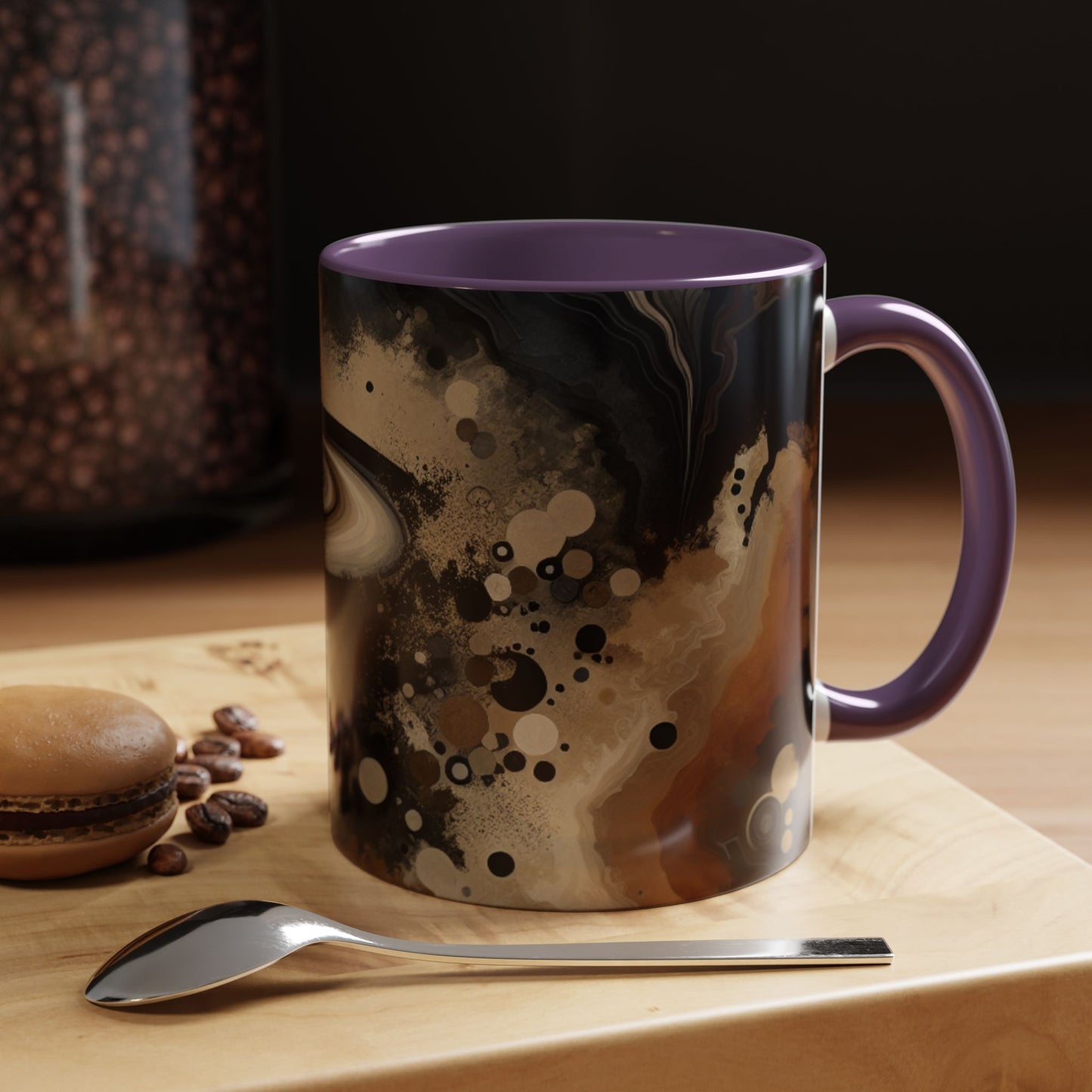 Stylish Abstract Coffee Mug | Unique Artful Cup | Perfect Gift for Coffee Lovers, Home Decor, Office, Birthdays