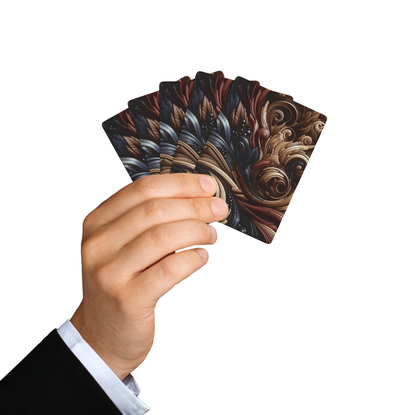 Intricate Design Poker Playing Cards - Unique Gift for Gamers, Family Game Night, Card Collectors, Poker Lovers, Casino Decor