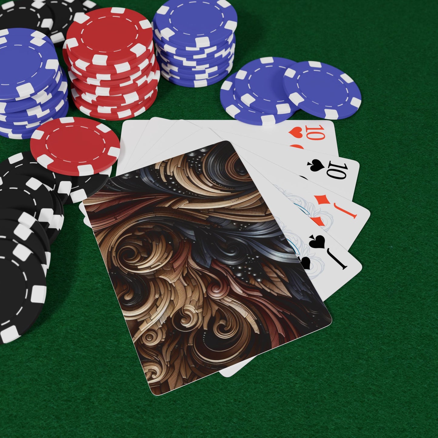 Intricate Design Poker Playing Cards - Unique Gift for Gamers, Family Game Night, Card Collectors, Poker Lovers, Casino Decor