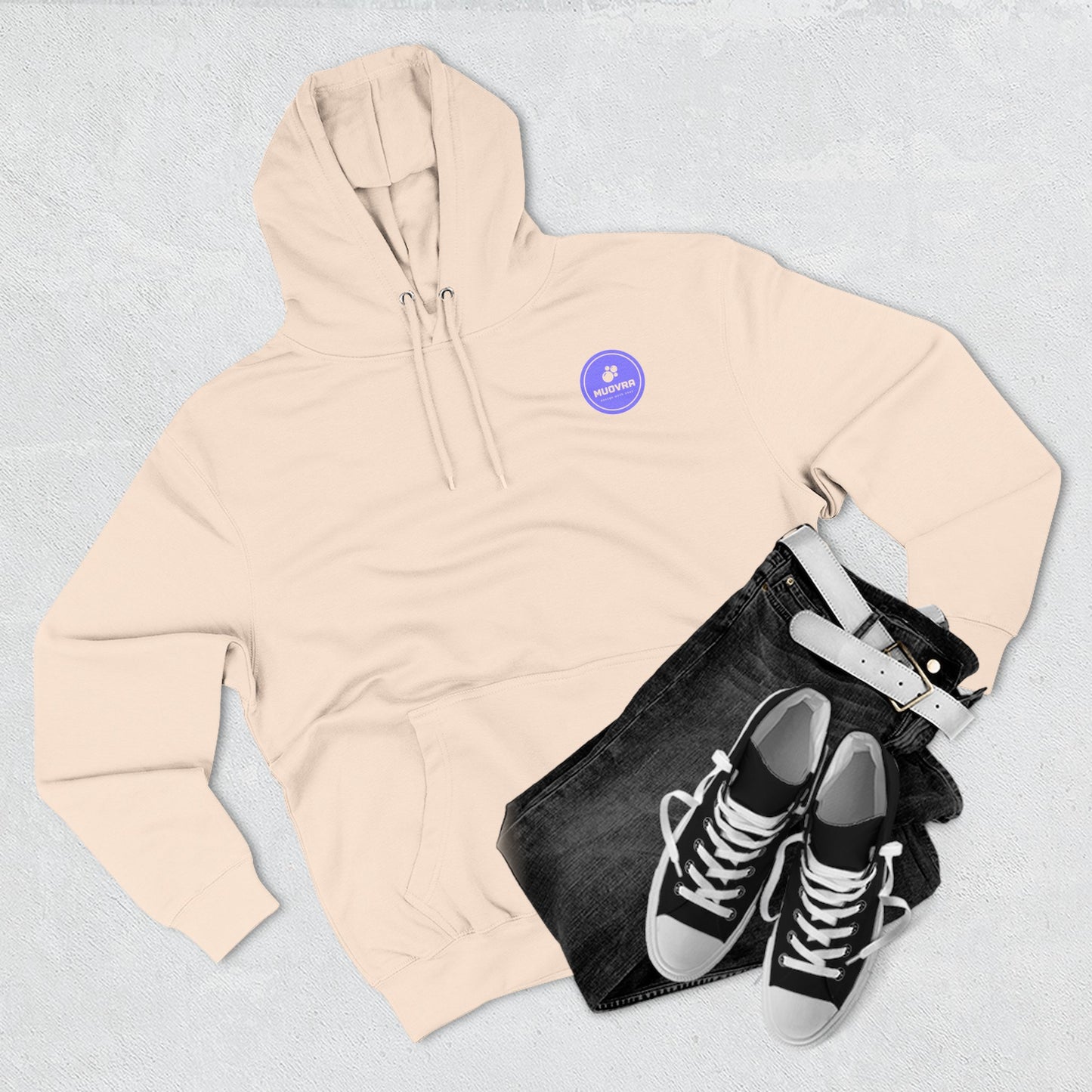 Cozy Three-Panel Fleece Hoodie | Soft Casual Wear for Relaxing, Gifts, Outdoor Activities, Fall Fashion, Comfort