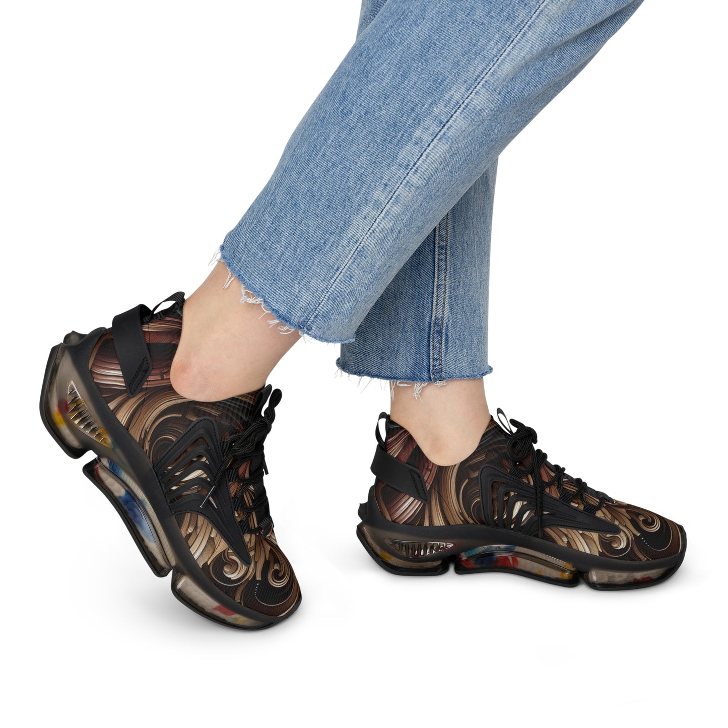 Stylish Women's Mesh Sneakers with Unique Swirl Design | Lightweight Athletic Shoes, Trendy Footwear, Casual Sneakers, Fashion [...]
