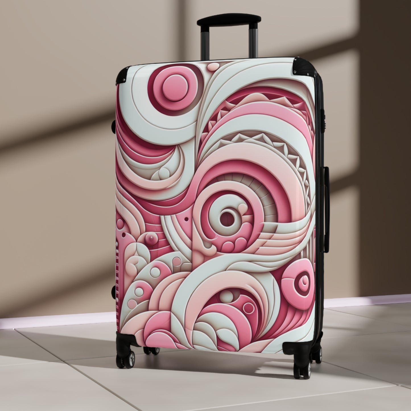 Stylish Travel Suitcase, Unique Luggage for Vacation, Weekend Getaway, Trendy Travel Accessory, Perfect Gift for Travelers, Personalized Bag