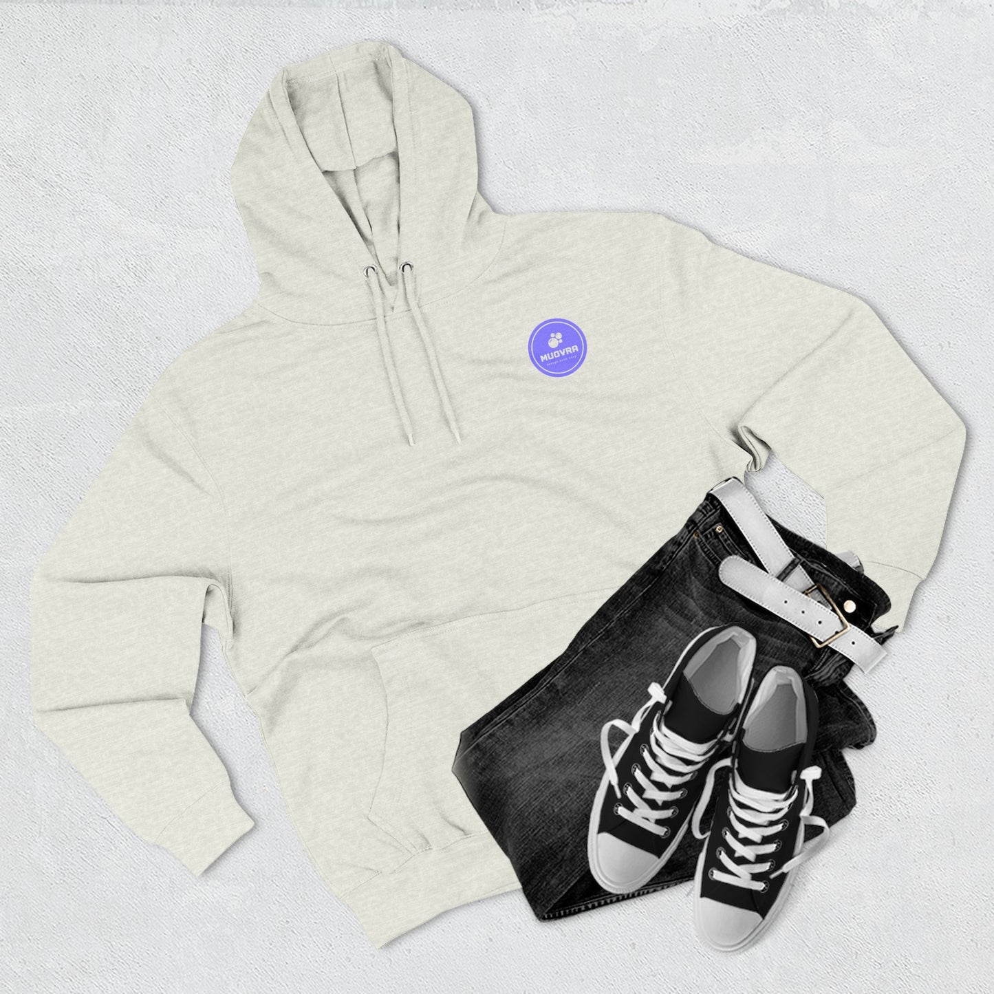 Cozy Three-Panel Fleece Hoodie | Soft Casual Wear for Relaxing, Gifts, Outdoor Activities, Fall Fashion, Comfort