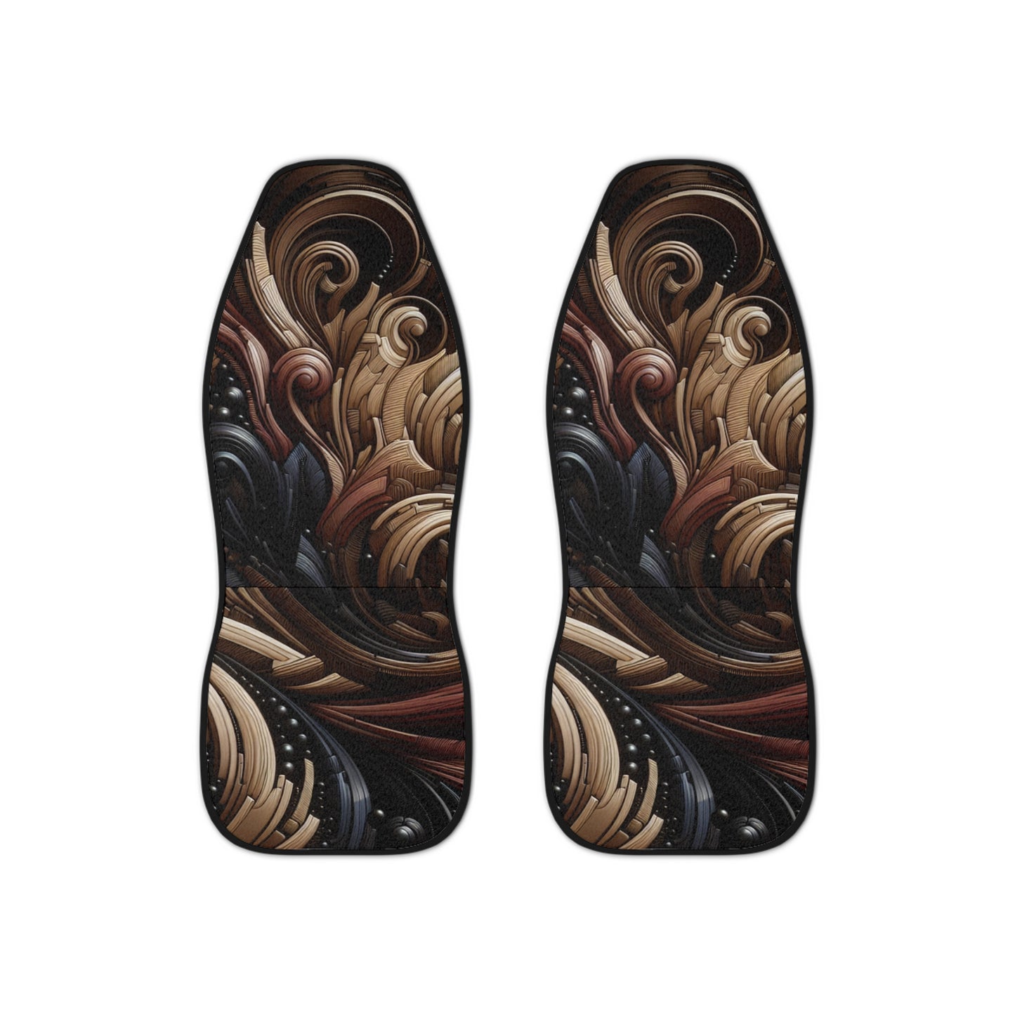 Stylish Car Seat Covers with Elegant Abstract Design, Vehicle Accessories, Auto Interior Decor, Gift for Car Lovers, Road Trip Essentials