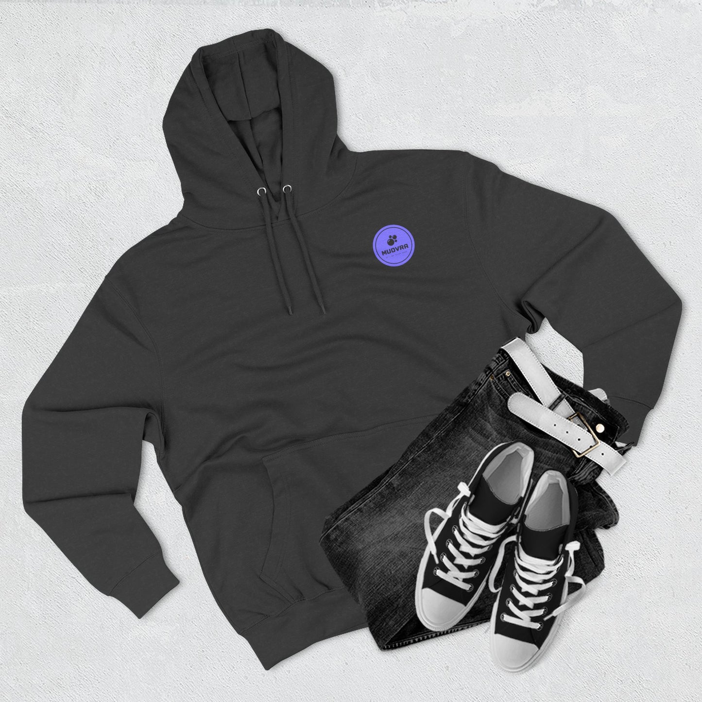 Cozy Three-Panel Fleece Hoodie | Soft Casual Wear for Relaxing, Gifts, Outdoor Activities, Fall Fashion, Comfort