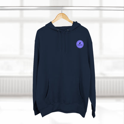 Cozy Three-Panel Fleece Hoodie | Soft Casual Wear for Relaxing, Gifts, Outdoor Activities, Fall Fashion, Comfort