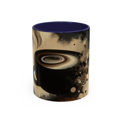 Stylish Abstract Coffee Mug | Unique Artful Cup | Perfect Gift for Coffee Lovers, Home Decor, Office, Birthdays