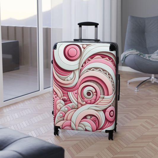 Stylish Travel Suitcase, Unique Luggage for Vacation, Weekend Getaway, Trendy Travel Accessory, Perfect Gift for Travelers, Personalized Bag