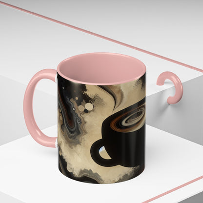 Stylish Abstract Coffee Mug | Unique Artful Cup | Perfect Gift for Coffee Lovers, Home Decor, Office, Birthdays