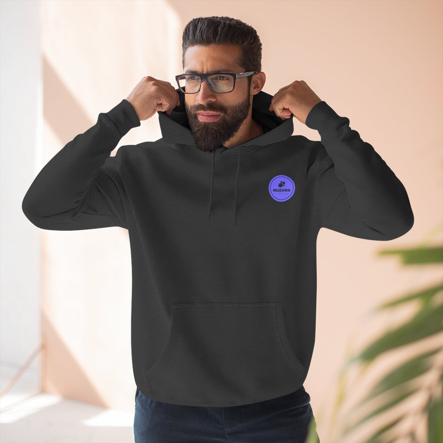 Cozy Three-Panel Fleece Hoodie | Soft Casual Wear for Relaxing, Gifts, Outdoor Activities, Fall Fashion, Comfort